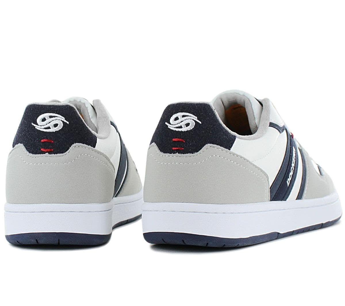 DOCKERS by Gerli 53BY002 - Herren Sneakers Schuhe Weiß - Navy 642500 - Brandstyle24