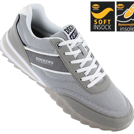 DOCKERS by Gerli 54HY004 - Zapatos Hombre Sneakers Gris 702200