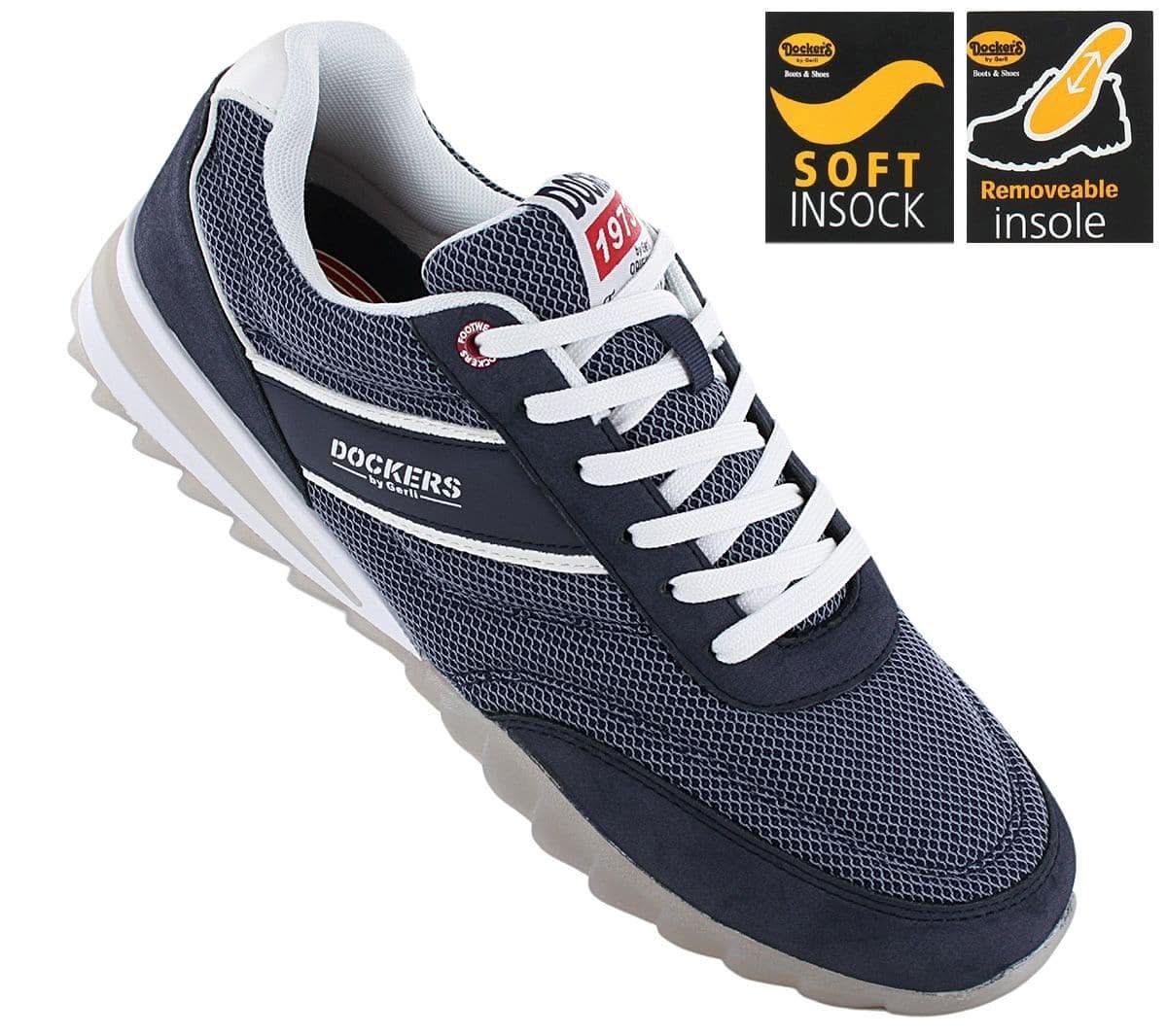 DOCKERS by Gerli 54HY004 - Herren Schuhe Sneakers Blau 702660 - Brandstyle24