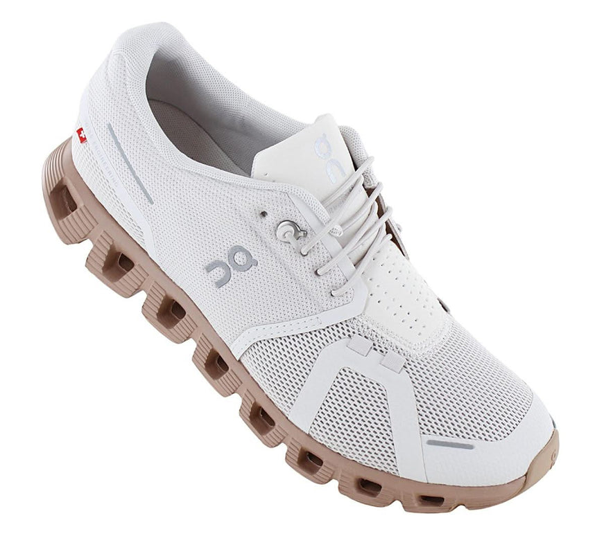 ON Running Cloud 5 - Damen Sneakers Schuhe Sand-Rosebrown 59.97767