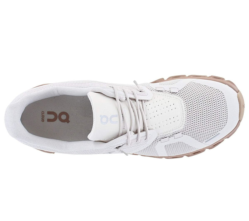 ON Running Cloud 5 - Damen Sneakers Schuhe Sand-Rosebrown 59.97767