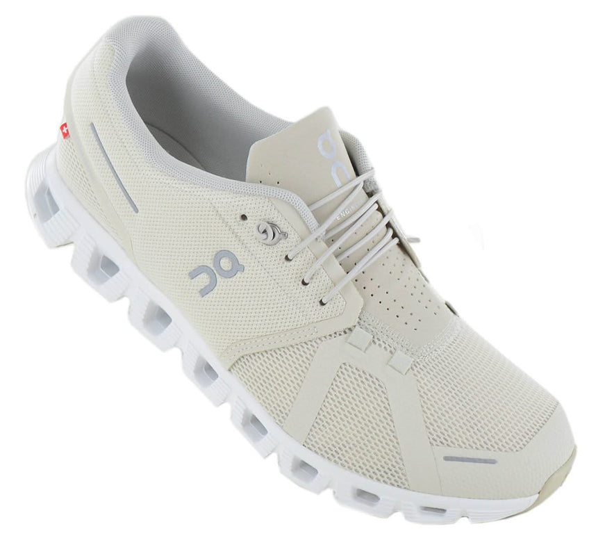 ON Running Cloud 5 - Herren Sneakers Sport Schuhe Cream-Sand 59.97768