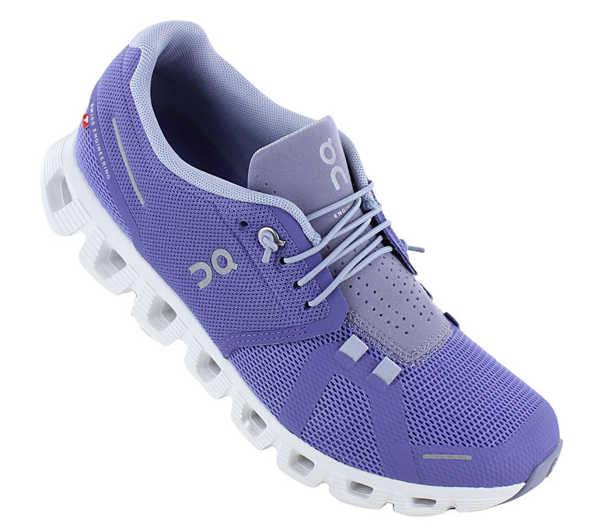 ON Running Cloud 5 - Dames Sneakers Schoenen Blueberry-Feather 59.98021