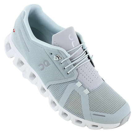 ON Running Cloud 5 - Heren Sneakers Schoenen Glacier-Glacier 59.98024