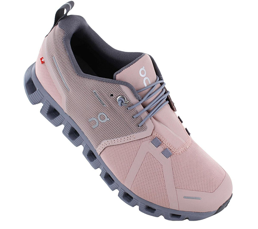 ON Running Cloud 5 WP Waterproof - Damen Sneakers Schuhe Rose-Fossil 59.98527
