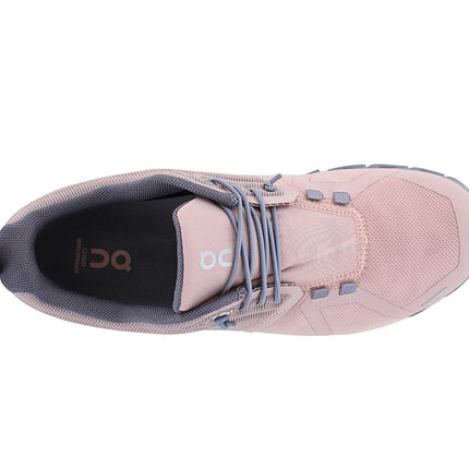 ON Running Cloud 5 WP Waterproof - Zapatillas deportivas para mujer Schuhe Rose-Fossil 59.98527