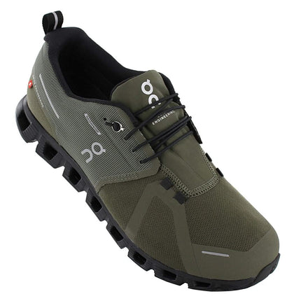 ON Running Cloud 5 WP Waterproof - Heren Sneakers Schoenen Olijf-Zwart 59.98840