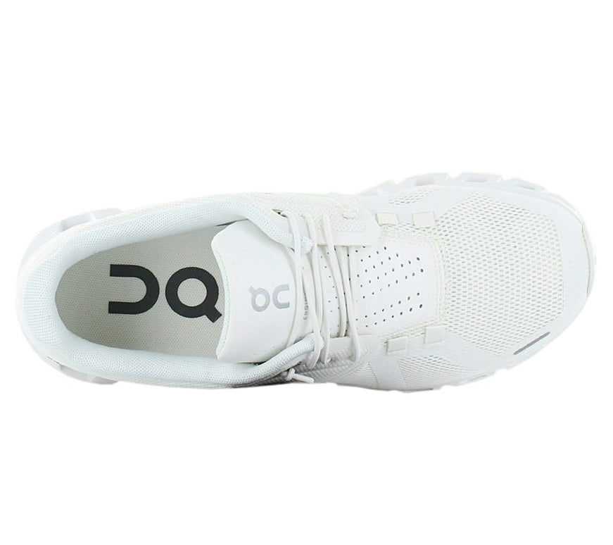 ON Running Cloud 5 - Damen Sneakers Sport Schuhe All-White 59.98902