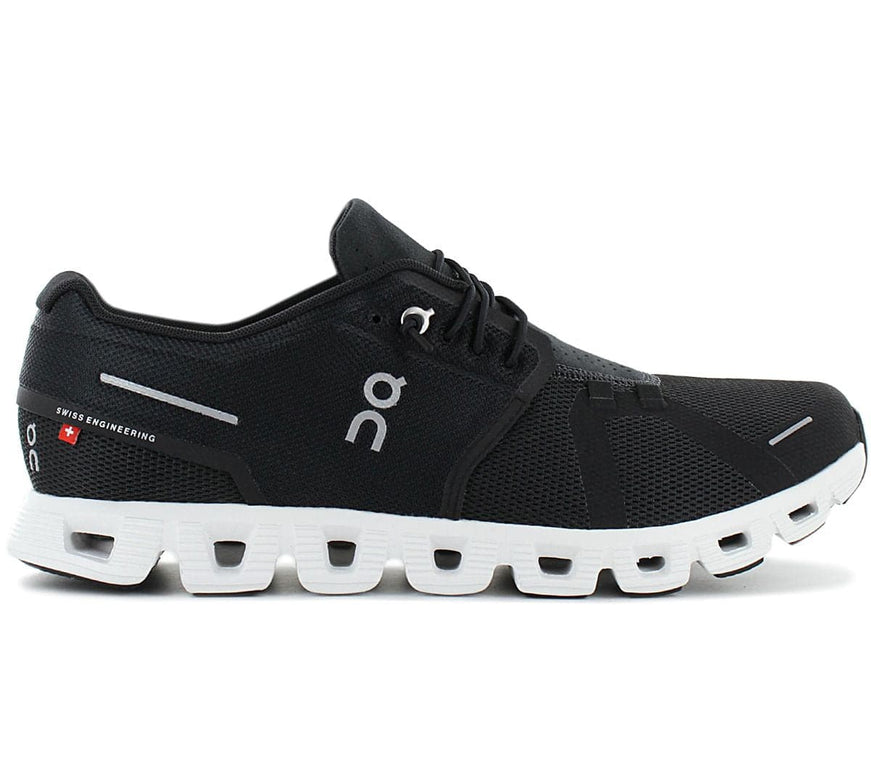 ON Running Cloud 5 - Men's Sneakers Shoes Black-White 59.98919