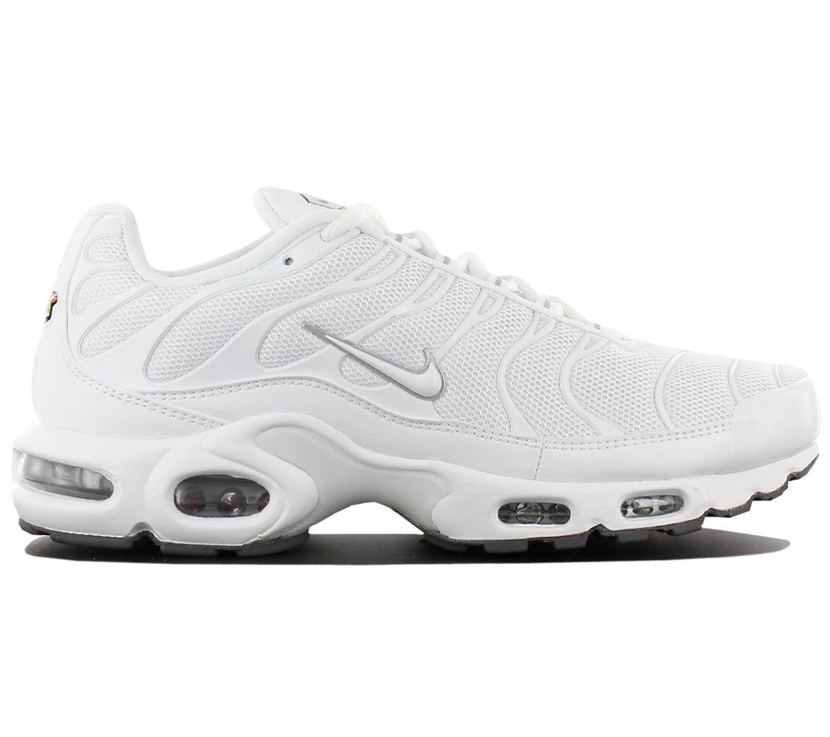 Nike Air Max Plus TN - Herren Sneakers Schuhe Weiß 604133-139