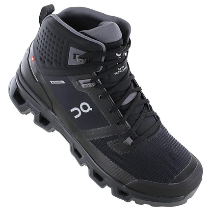 ON Running Cloudrock 2 WP Waterproof - Herren Wanderschuhe Trekking Schuhe Schwarz 63.98613