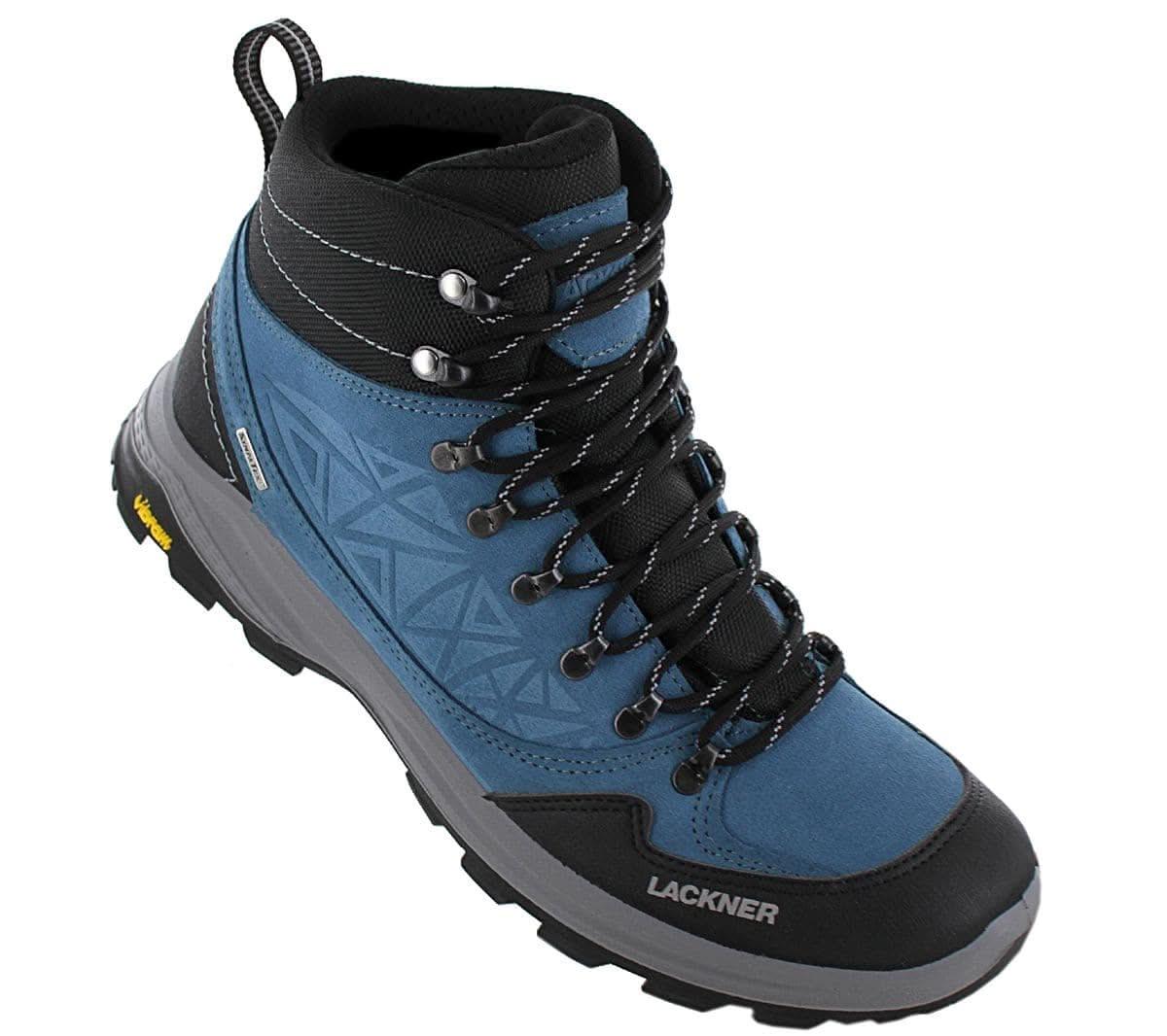Lackner Kitzbühel Mission STX - SympaTex - Herren Trekking Schuhe Wanderschuhe Blau 6311 - Brandstyle24