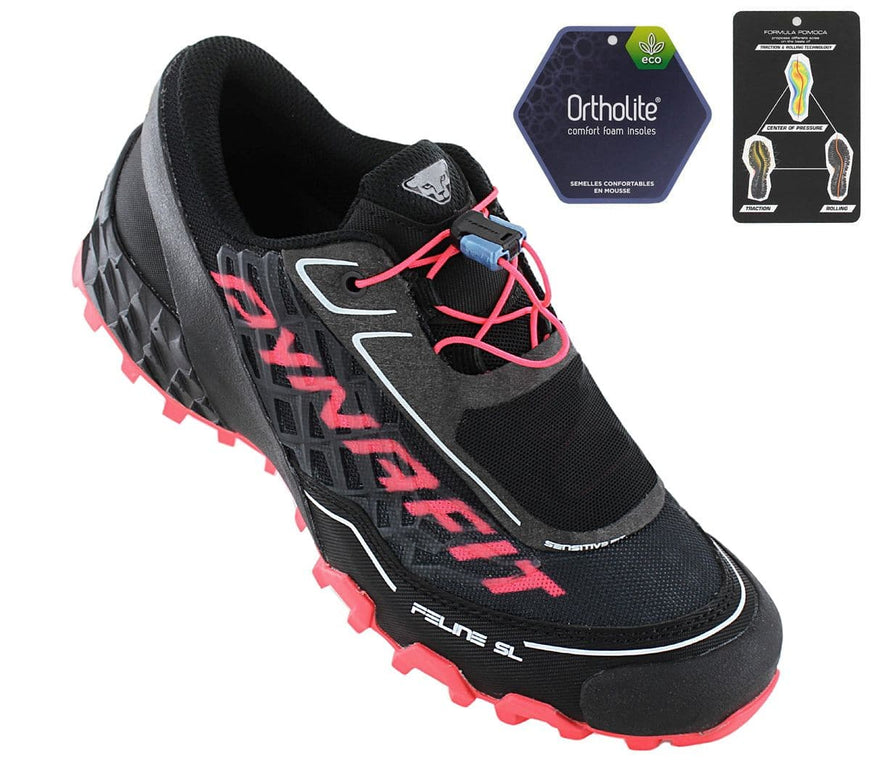DYNAFIT Feline SL W - Chaussures de course sur sentier pour femme Chaussures de course Noir 64054-0930
