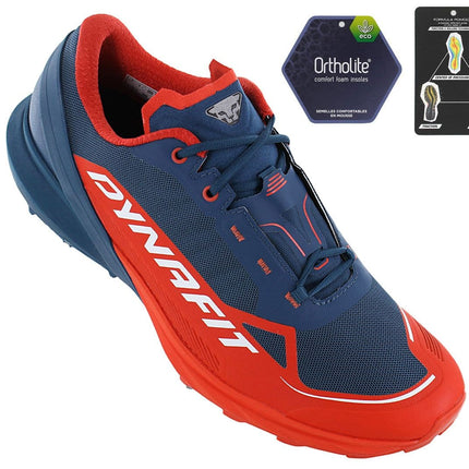 DYNAFIT Ultra 50 - Herren Trail-Running Schuhe Laufschuhe Blau-Rot 64066-4492
