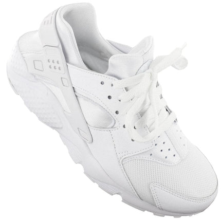 Nike Huarache Run GS - Damen Schuhe Weiß-Platinum 654275-110