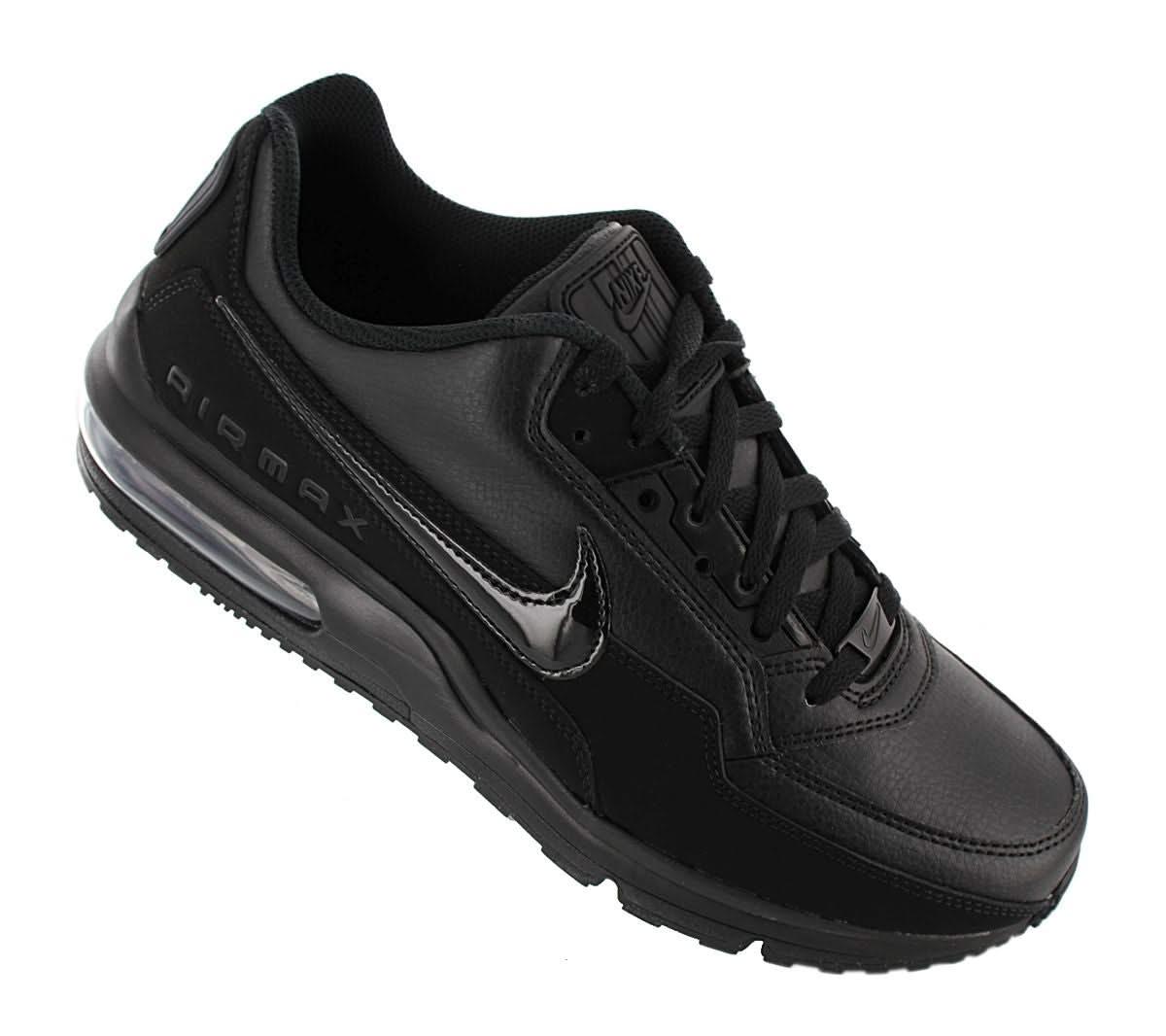 Nike Air Max LTD 3 - Herren Sneakers Schuhe Leder Schwarz 687977 - 020 - Brandstyle24