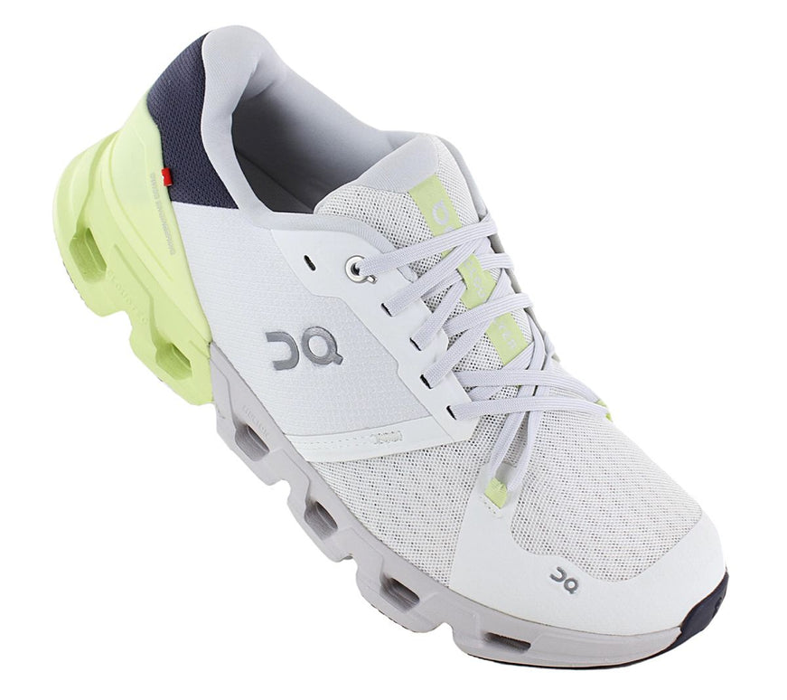 ON Running Cloudflyer 4 - Men's Sneakers Running Shoes White-Hay 71.98251