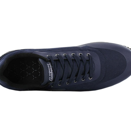 AUTOMOBILI LAMBORGHINI Sneakers E0XUBSA1 - Chaussures de sport automobile pour hommes Bleu 71304-239