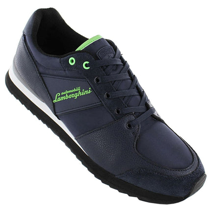 AUTOMOBILI LAMBORGHINI E0XUBSA3 - Chaussures de sport automobile pour hommes Bleu 71306-239