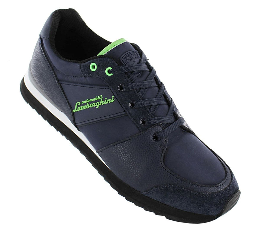 AUTOMOBILI LAMBORGHINI E0XUBSA3 - Chaussures de sport automobile pour hommes Bleu 71306-239