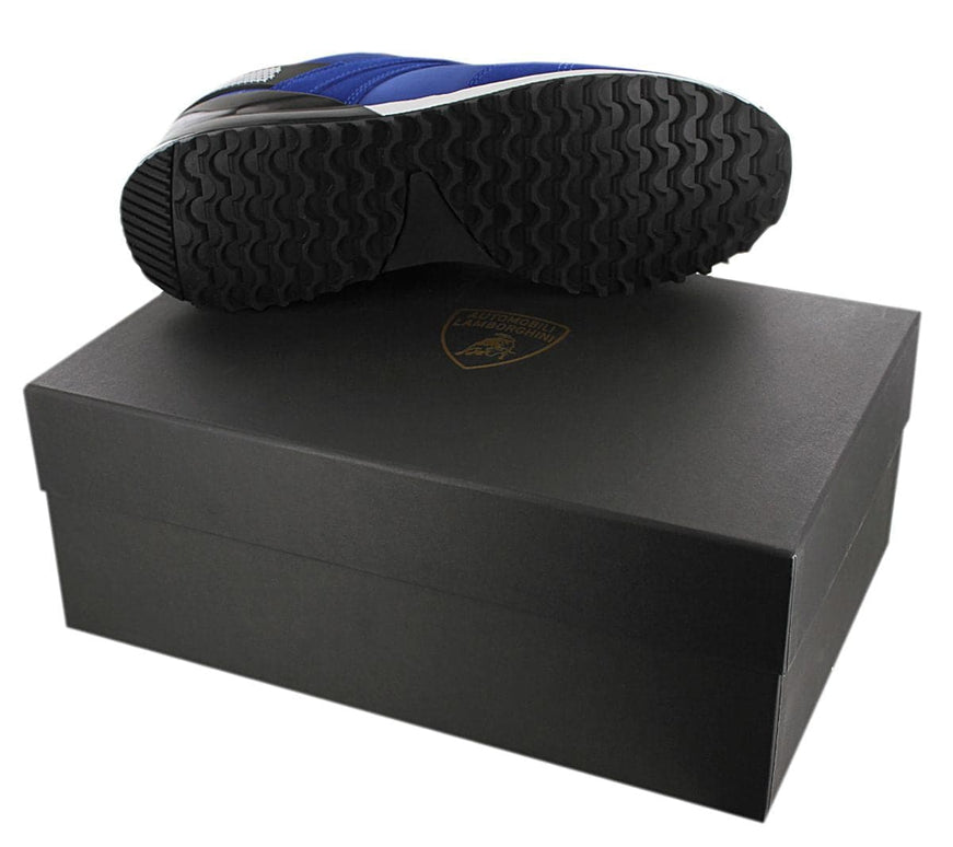 AUTOMOBILI LAMBORGHINI E0XVBSD1 - Chaussures de sport automobile pour hommes Bleu 71462-285