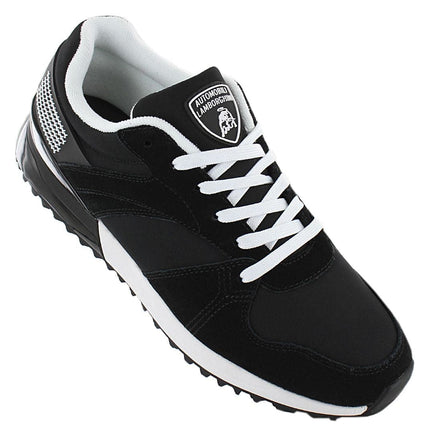 AUTOMOBILI LAMBORGHINI E0XVBSD1 - Chaussures de sport automobile pour hommes Noir 71462-899