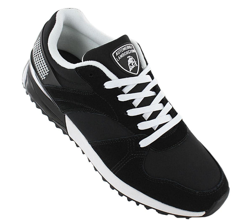 AUTOMOBILI LAMBORGHINI E0XVBSD1 - Zapatillas de deporte de motor para hombre Negro 71462-899