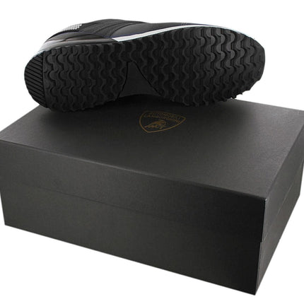 AUTOMOBILI LAMBORGHINI E0XVBSD1 - Chaussures de sport automobile pour hommes Noir 71462-899