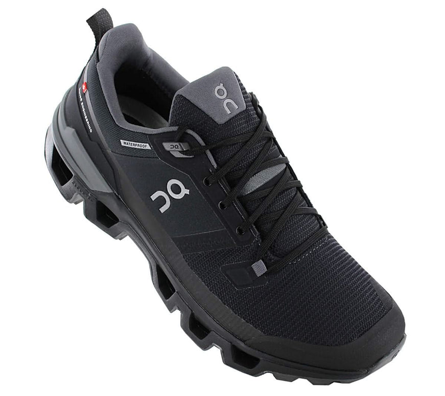 ON Running Cloudwander WP - Waterproof - Herren Wanderschuhe Black-Eclipse 73.98606