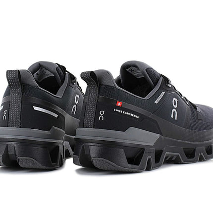 ON Running Cloudwander WP - Impermeabile - Scarpe da trekking da uomo Nero-Eclipse 73.98606