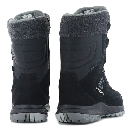 Lackner Kitzbühel Snowstar STX - Damen Winter Stiefel Gefüttert Boots Leder 7313 Schwarz