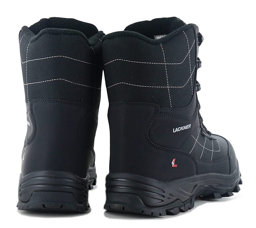 Lackner Kitzbühel Icegrip TX - Men's Winter Boots with integrated Spikes 7378 Black