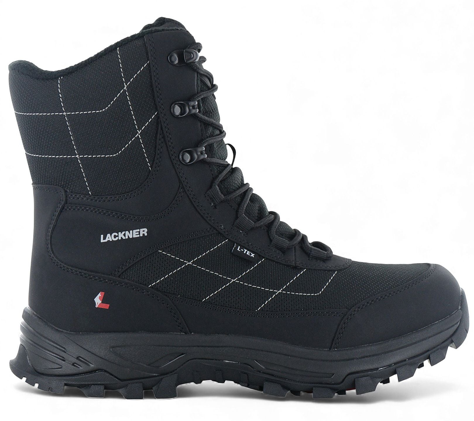Lackner Kitzbühel Icegrip Boots - Herren Winter Stiefel Schwarz 7378X