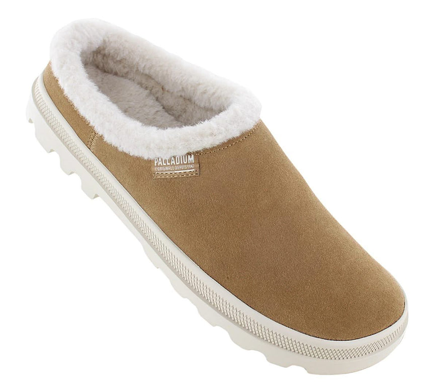 PALLADIUM Palladune Mule Warm - Slipper Slippers Leather Brown 74337-252-M