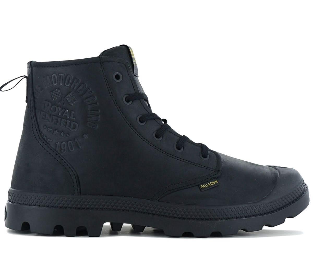 PALLADIUM Pampa Continental Leather - Herren Stiefel Boots Leder Schwarz 74373 - 008 - M - Brandstyle24