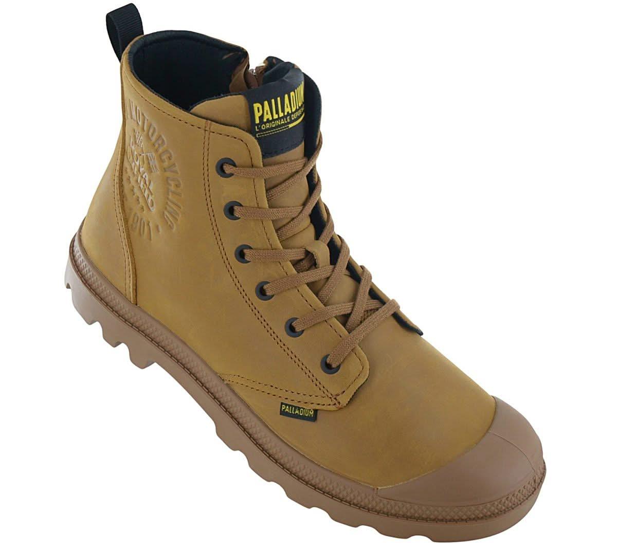 PALLADIUM Pampa Continental Leather - Herren Stiefel Boots Leder Braun 74373 - 203 - M - Brandstyle24