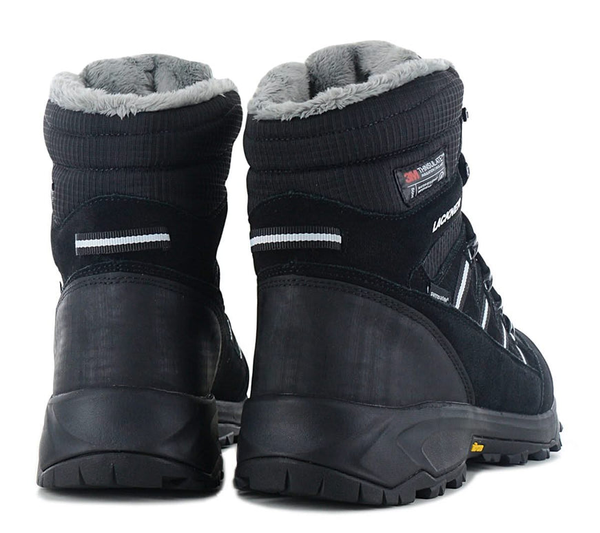 Lackner Kitzbühel Snowbound STX Thinsulate - Herren Winter Stiefel Gefüttert Isoliert 7449 Schwarz