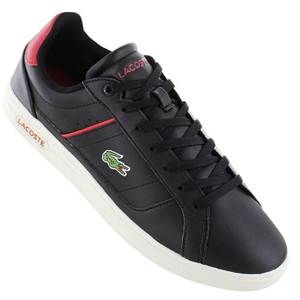 LACOSTE Europa Pro 222 - Herren Schuhe Leder Schwarz 744SMA00121B5