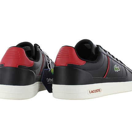 LACOSTE Europa Pro 222 - Herenschoenen Leer Zwart 744SMA00121B5