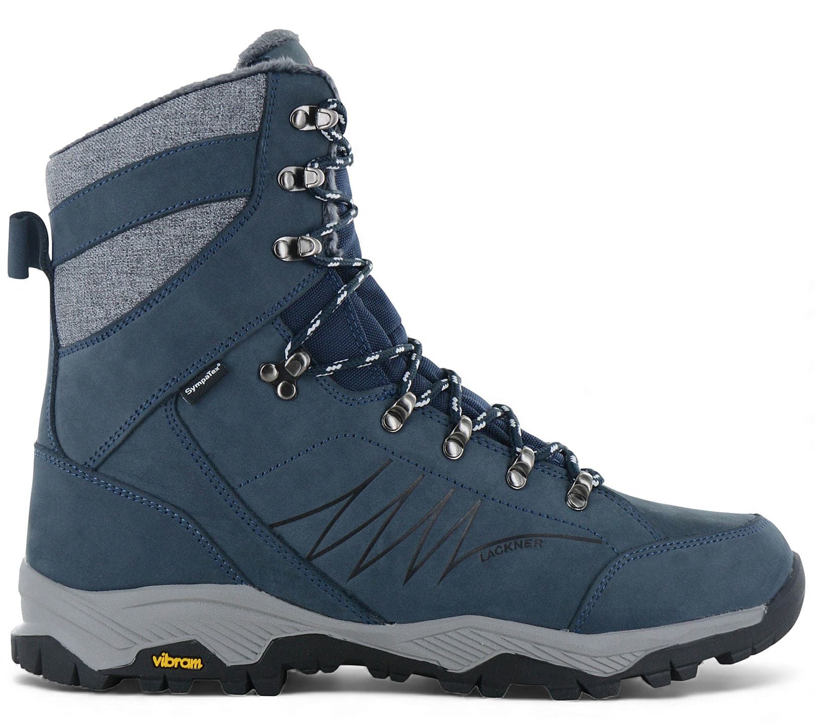 Lackner Kitzbühel Island STX Sympatex - Herren Winter Stiefel Boots Leder Blau 7455