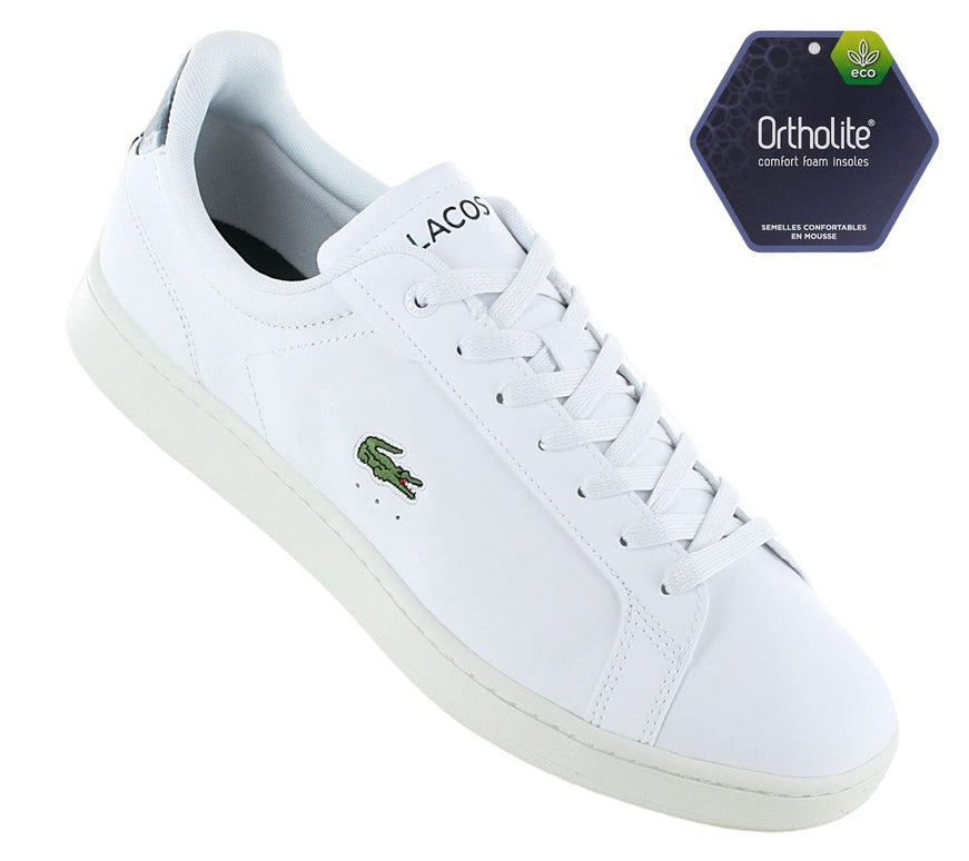 LACOSTE Carnaby Pro Leather - Chaussures Baskets Homme Blanc 745SMA01121R5