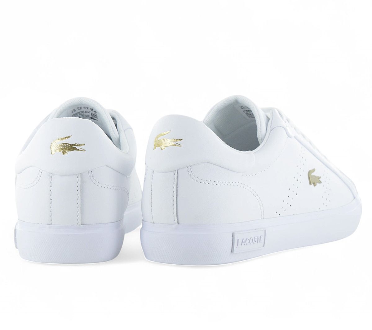 LACOSTE Powercourt 2.0 124 - Damen Sneakers Schuhe Leder Weiß 747SFA0072216 - Brandstyle24