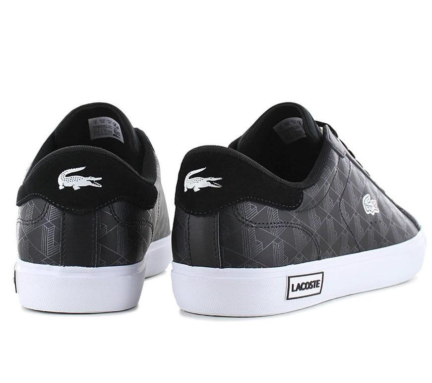 LACOSTE Powercourt 124 - Chaussures Baskets Homme Noir 747SMA0090312