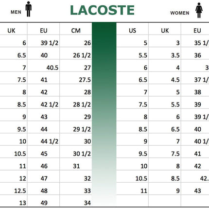 LACOSTE Powercourt 124 - Scarpe da ginnastica da uomo Nere 747SMA0090312