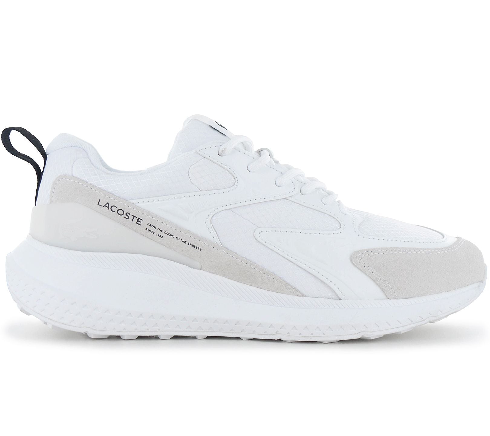 LACOSTE L003 EVO 124 - Herren Sneakers Schuhe Weiß 747SMA012121G