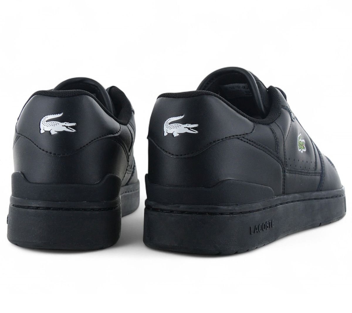 LACOSTE T - Clip Set 224 - Herren Sneakers Schuhe Leder Schwarz 748SMA003102H - Brandstyle24