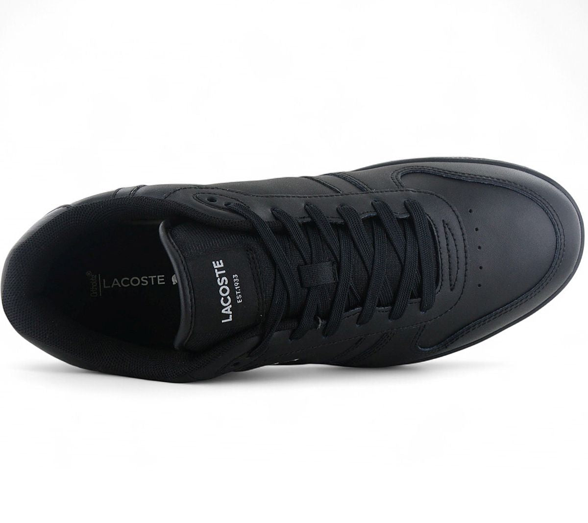 LACOSTE T - Clip Set 224 - Herren Sneakers Schuhe Leder Schwarz 748SMA003102H - Brandstyle24