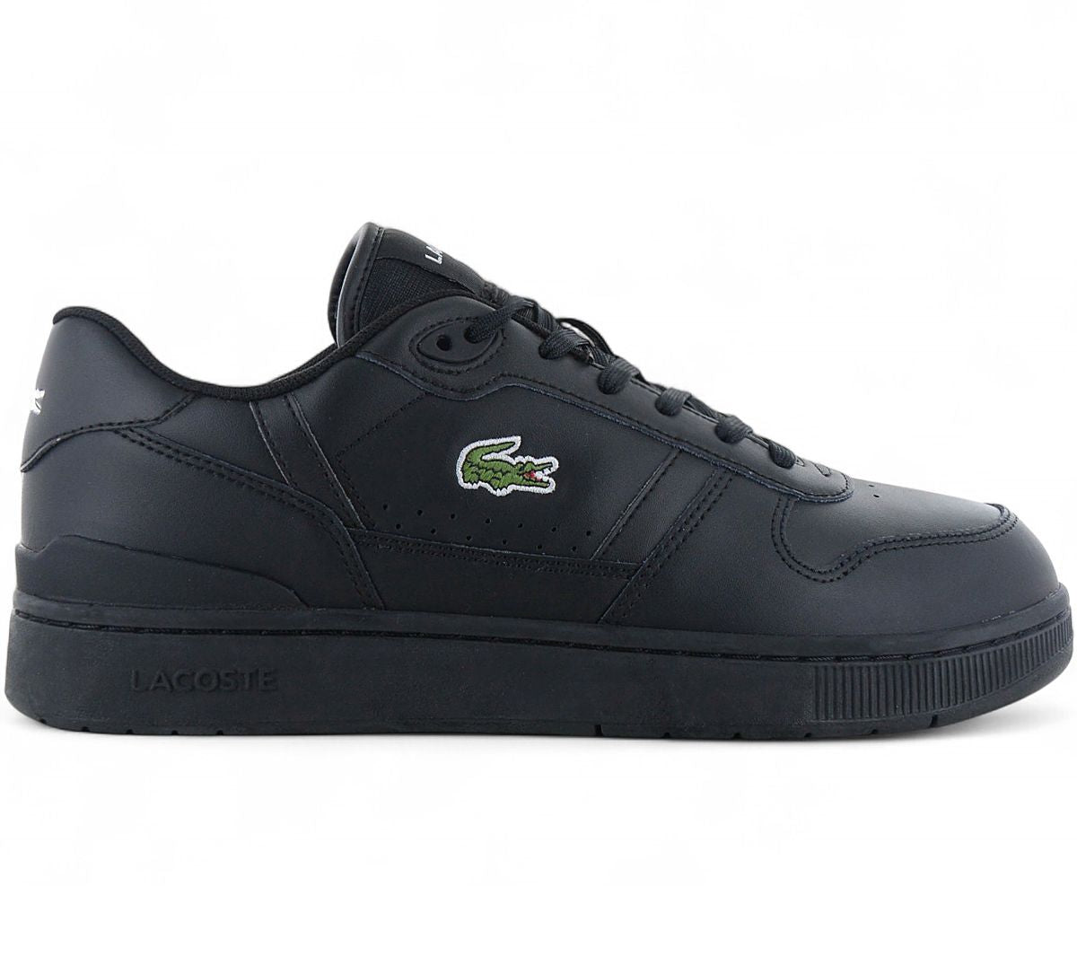 LACOSTE T - Clip Set 224 - Herren Sneakers Schuhe Leder Schwarz 748SMA003102H - Brandstyle24