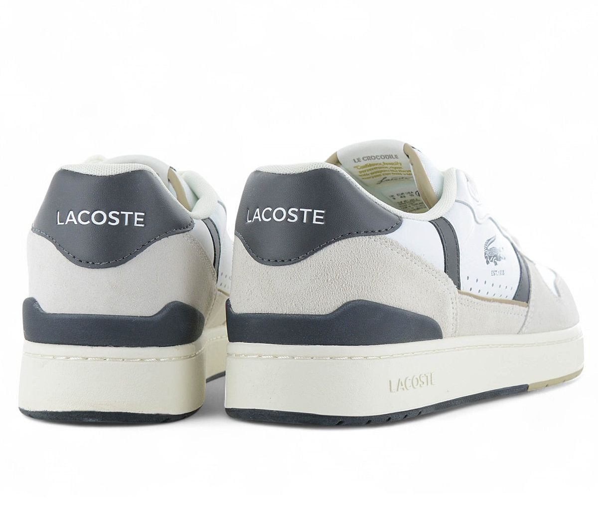 LACOSTE T - Clip Set 224 - Herren Sneakers Schuhe Weiß 748SMA00331R5 - Brandstyle24