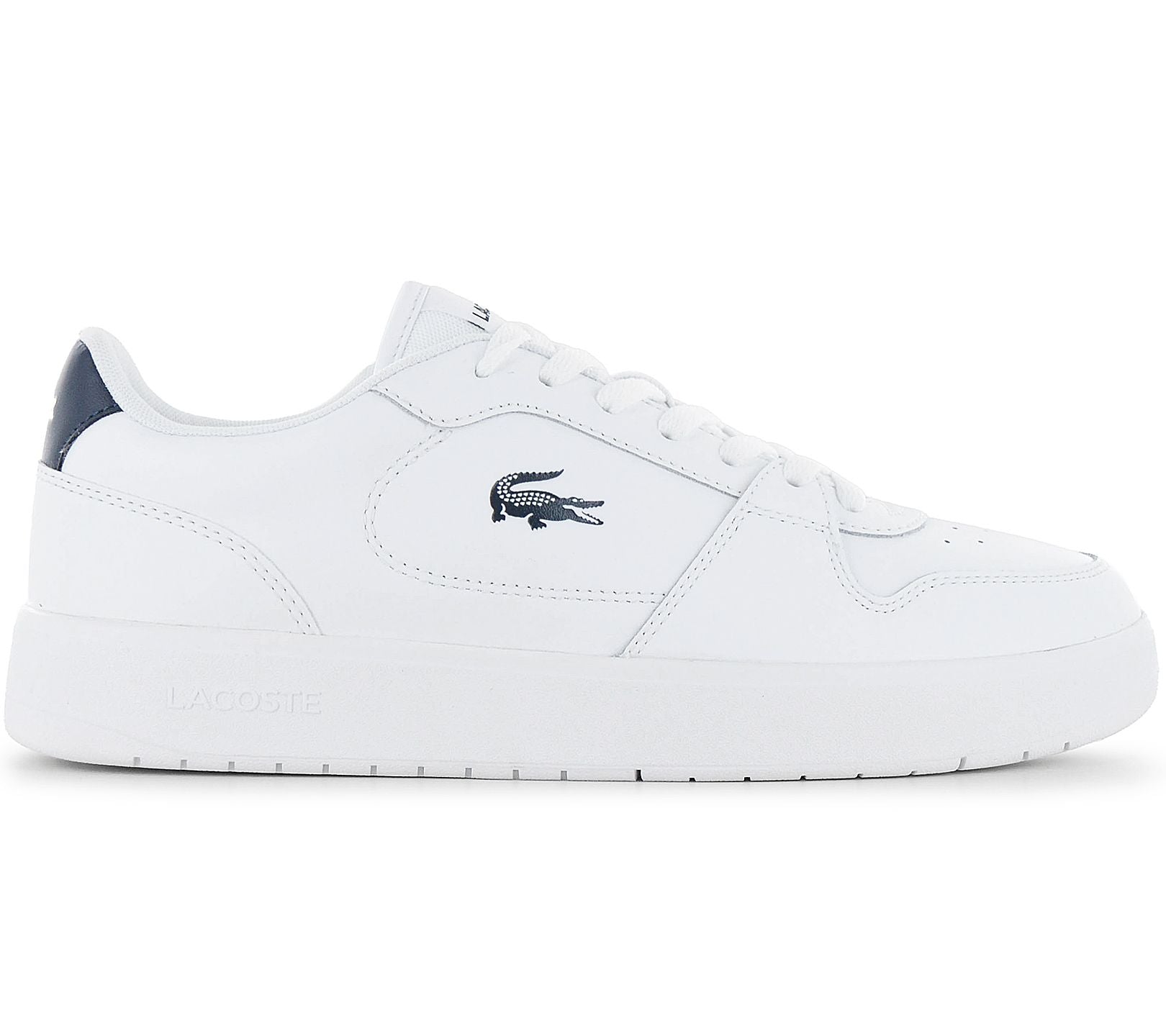 Lacoste Court Ace 224 - Herren Sneakers Schuhe Weiß-Blau 750SMA0070042